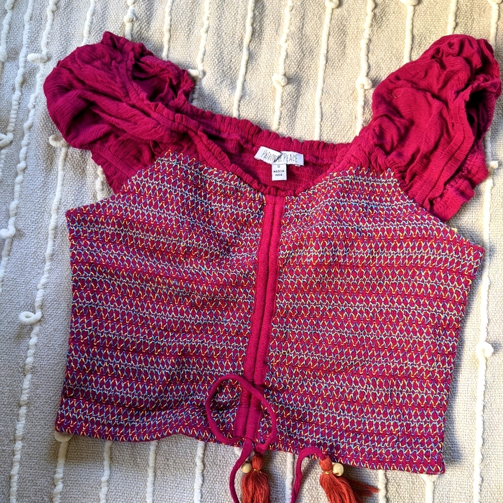 Colorful Crop Top